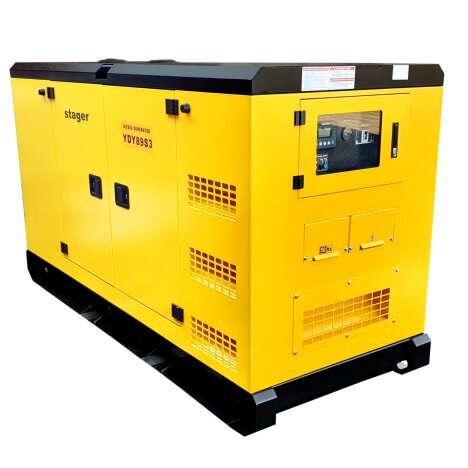 Stager YDY89S3 Generator insonorizat 89kVA, 115A, 1500rpm, trifazat, diesel